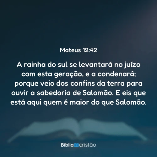 Mateus 12:42