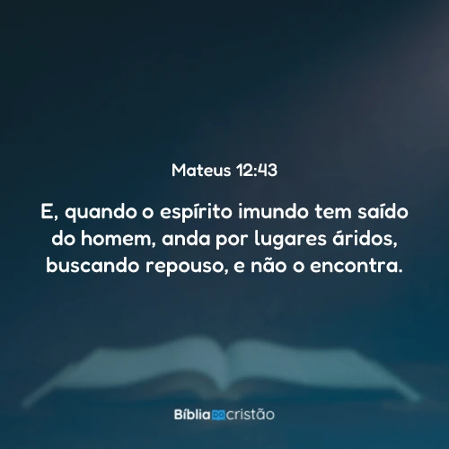 Mateus 12:43
