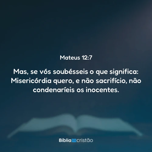 Mateus 12:7
