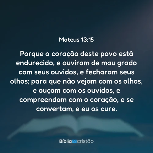 Mateus 13:15