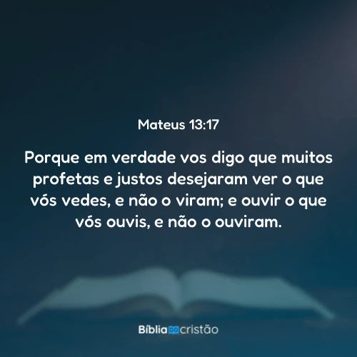 Mateus 13:17