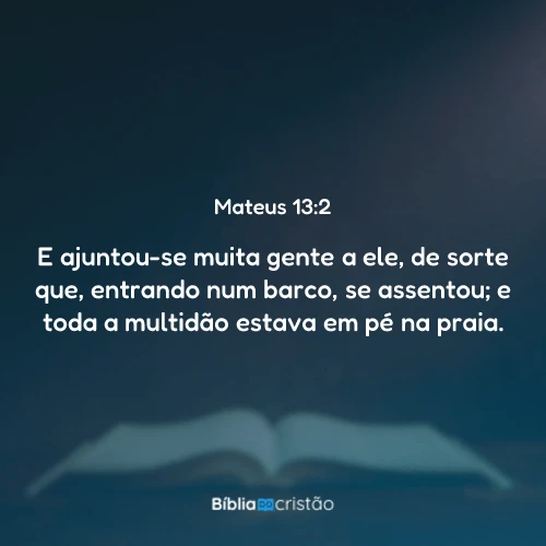 Mateus 13:2
