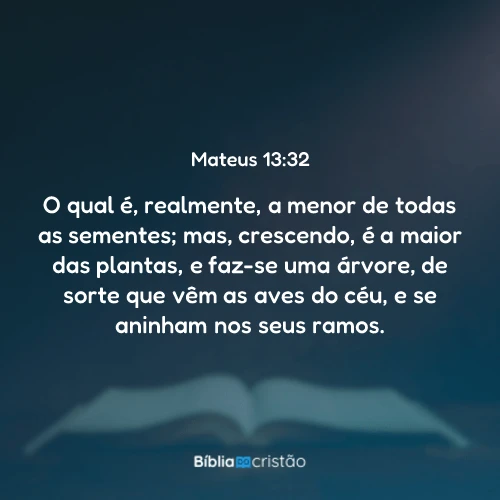 Mateus 13:32