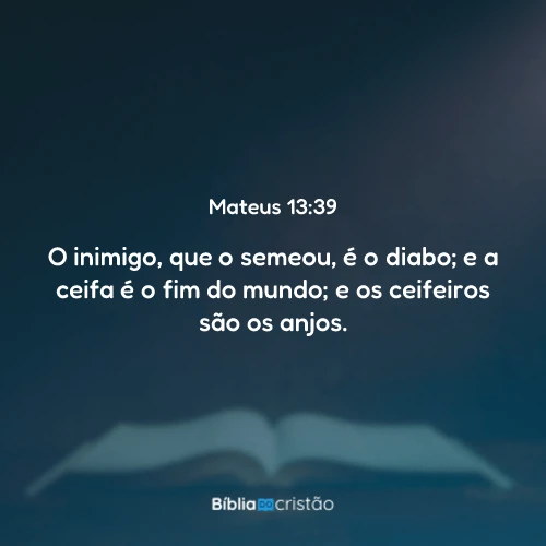 Mateus 13:39