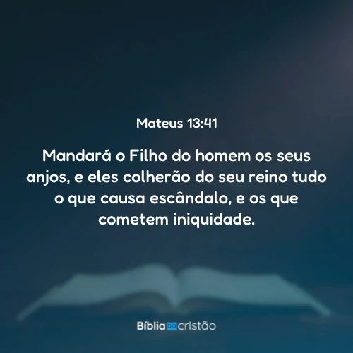 Mateus 13:41