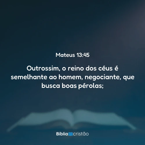 Mateus 13:45