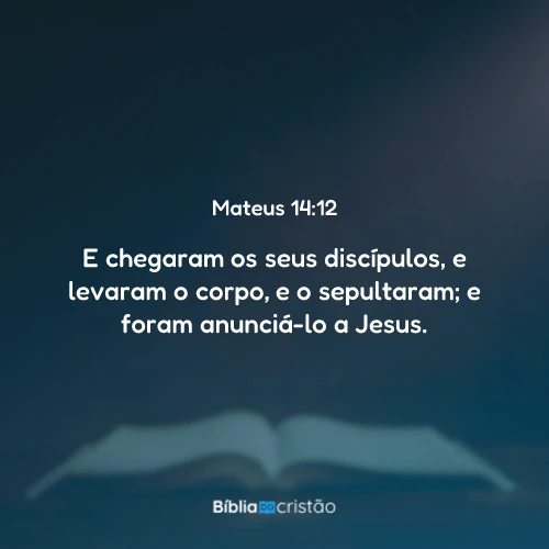 Mateus 14:12