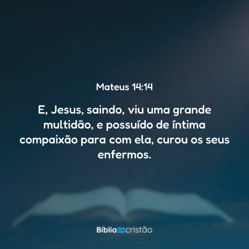 Mateus 14:14