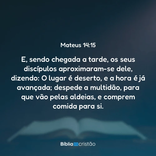 Mateus 14:15