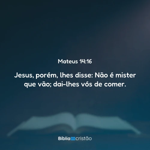 Mateus 14:16