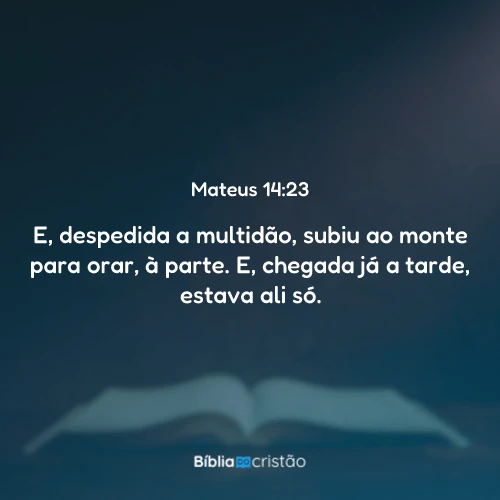 Mateus 14:23