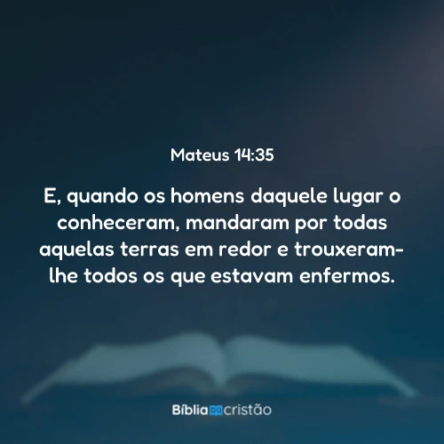 Mateus 14:35