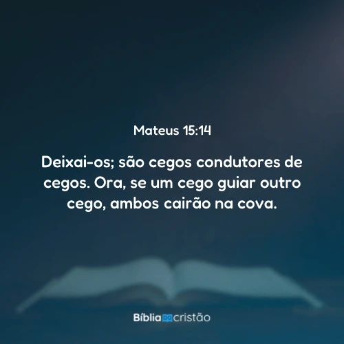Mateus 15:14