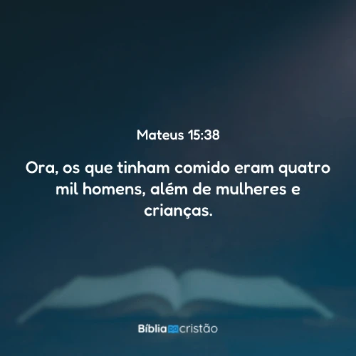 Mateus 15:38