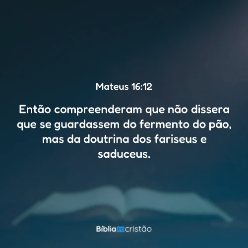 Mateus 16:12