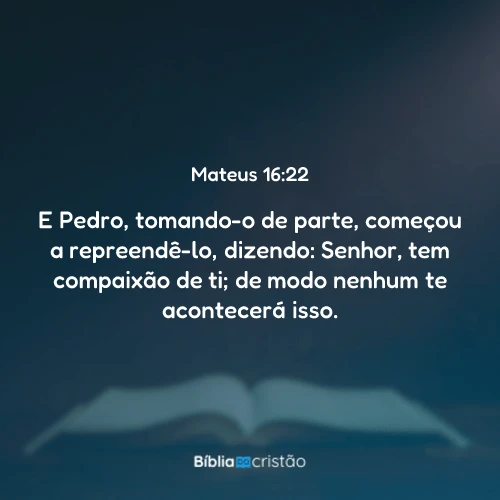 Mateus 16:22