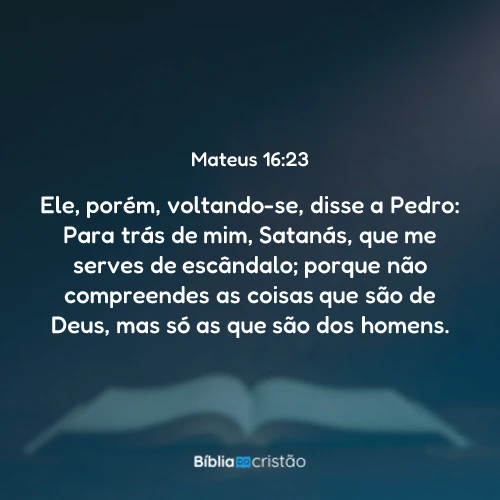 Mateus 16:23