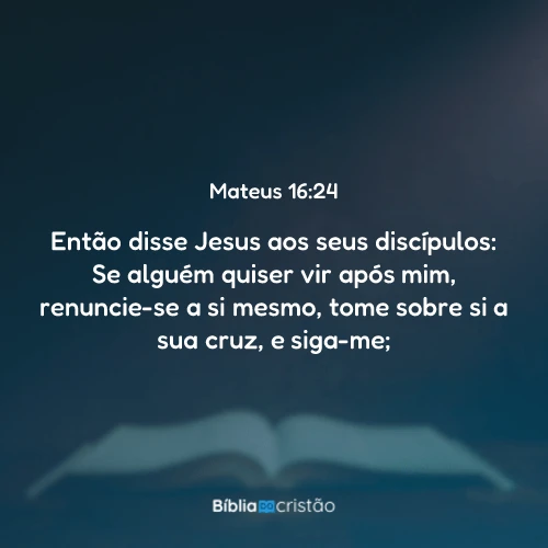 Mateus 16:24