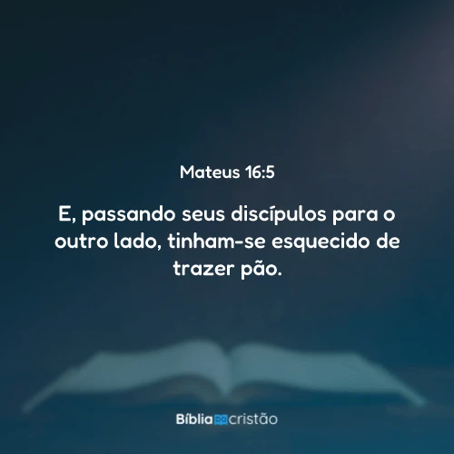 Mateus 16:5