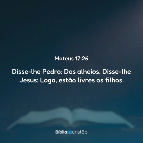 Mateus 17:26