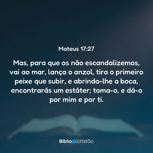 Mateus 17:27