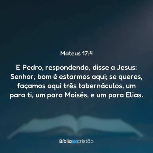 Mateus 17:4