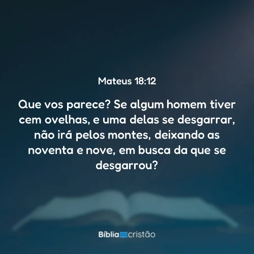 Mateus 18:12