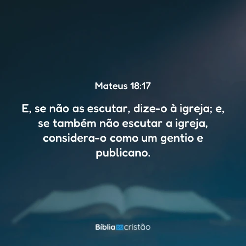 Mateus 18:17
