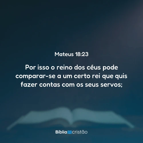 Mateus 18:23