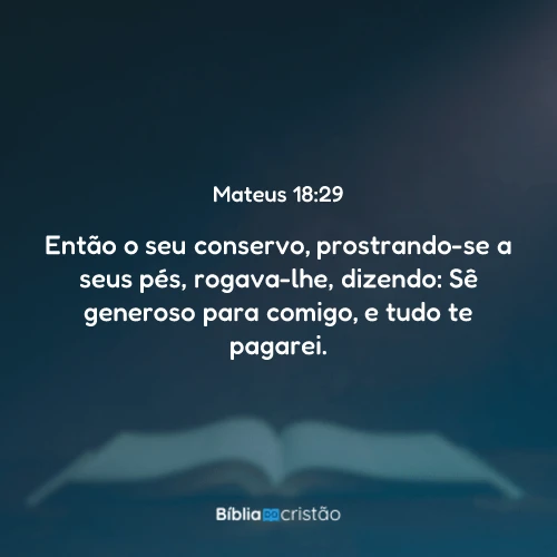 Mateus 18:29