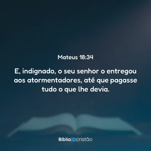 Mateus 18:34