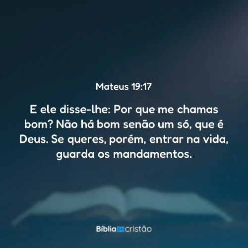 Mateus 19:17