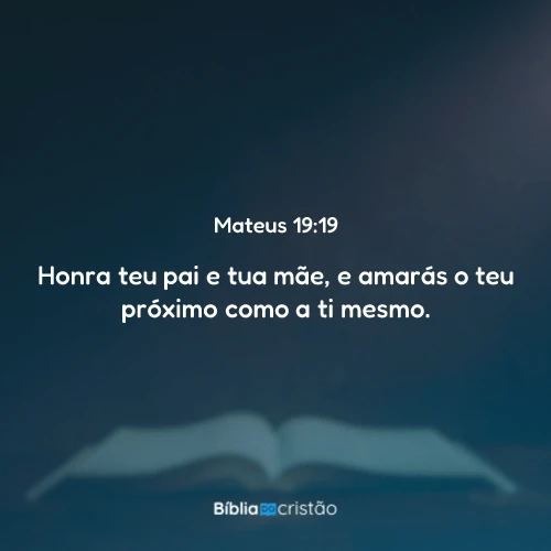Mateus 19:19
