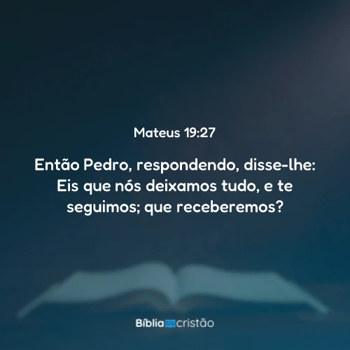 Mateus 19:27