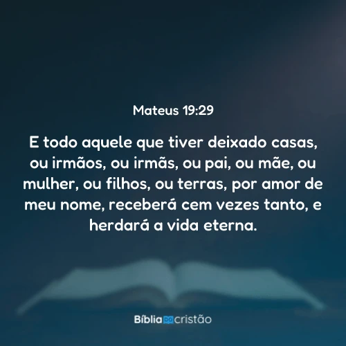 Mateus 19:29