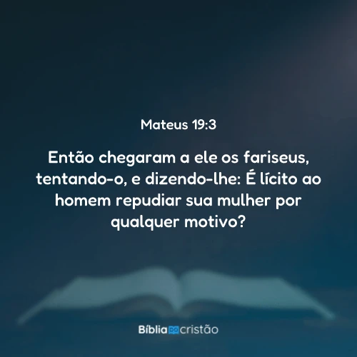 Mateus 19:3
