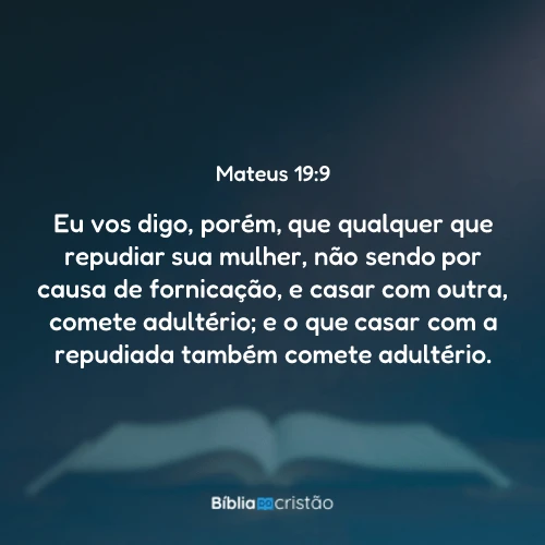 Mateus 19:9