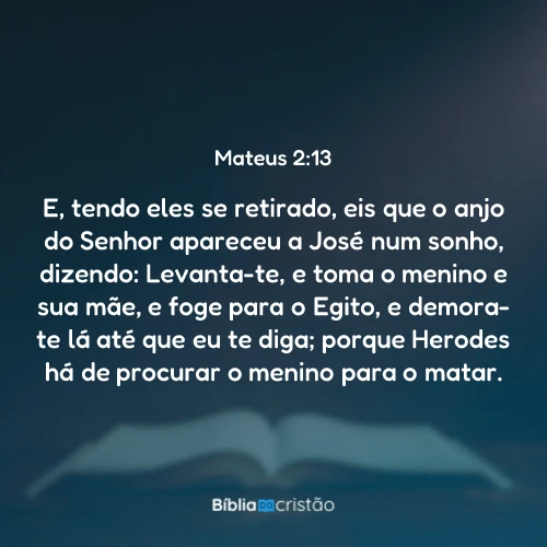 Mateus 2:13