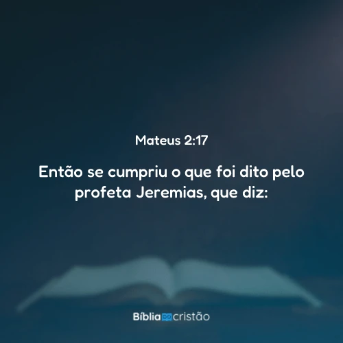 Mateus 2:17