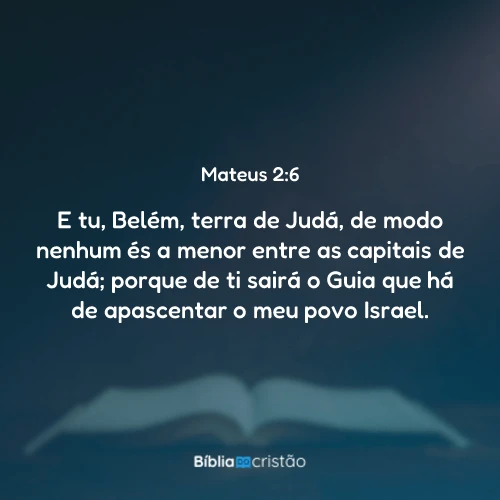 Mateus 2:6
