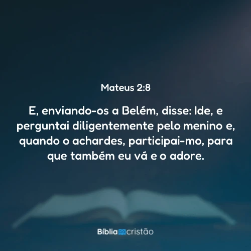 Mateus 2:8