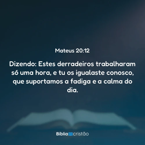 Mateus 20:12
