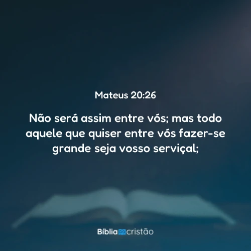 Mateus 20:26
