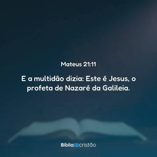 Mateus 21:11