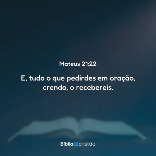 Mateus 21:22