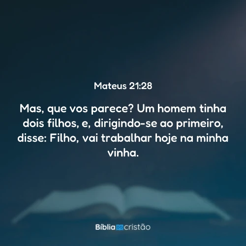 Mateus 21:28
