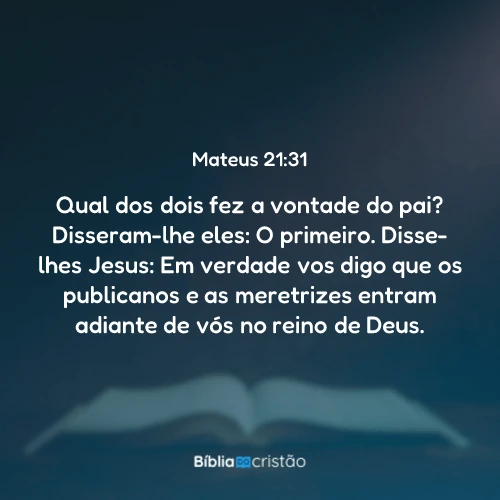 Mateus 21:31