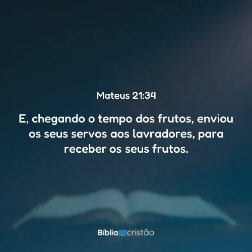 Mateus 21:34