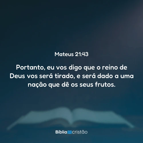 Mateus 21:43
