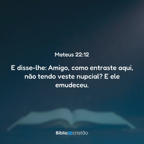 Mateus 22:12